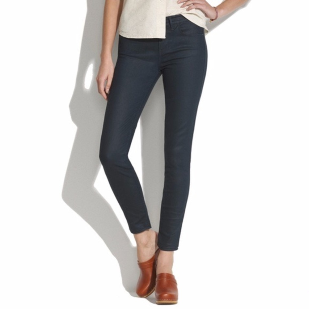 Madewell Coated Skinny Skinny Jeans